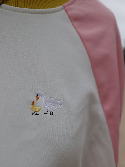 Sweatshirt Rosa Adulto - Tal Mãe