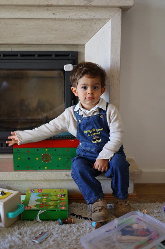 Jardineiras - Tranquilo como o Esquilo 🐿️