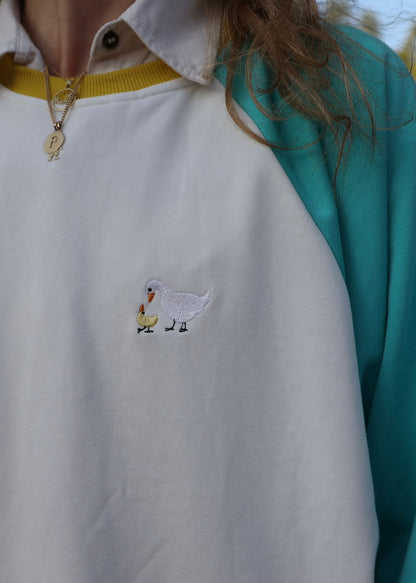 Sweatshirt Azul Adulto - Tal Mãe