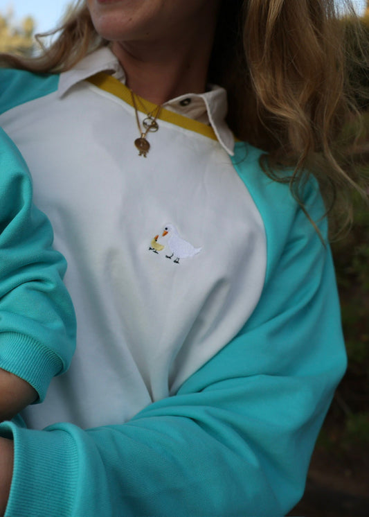 Sweatshirt Azul Adulto - Tal Mãe