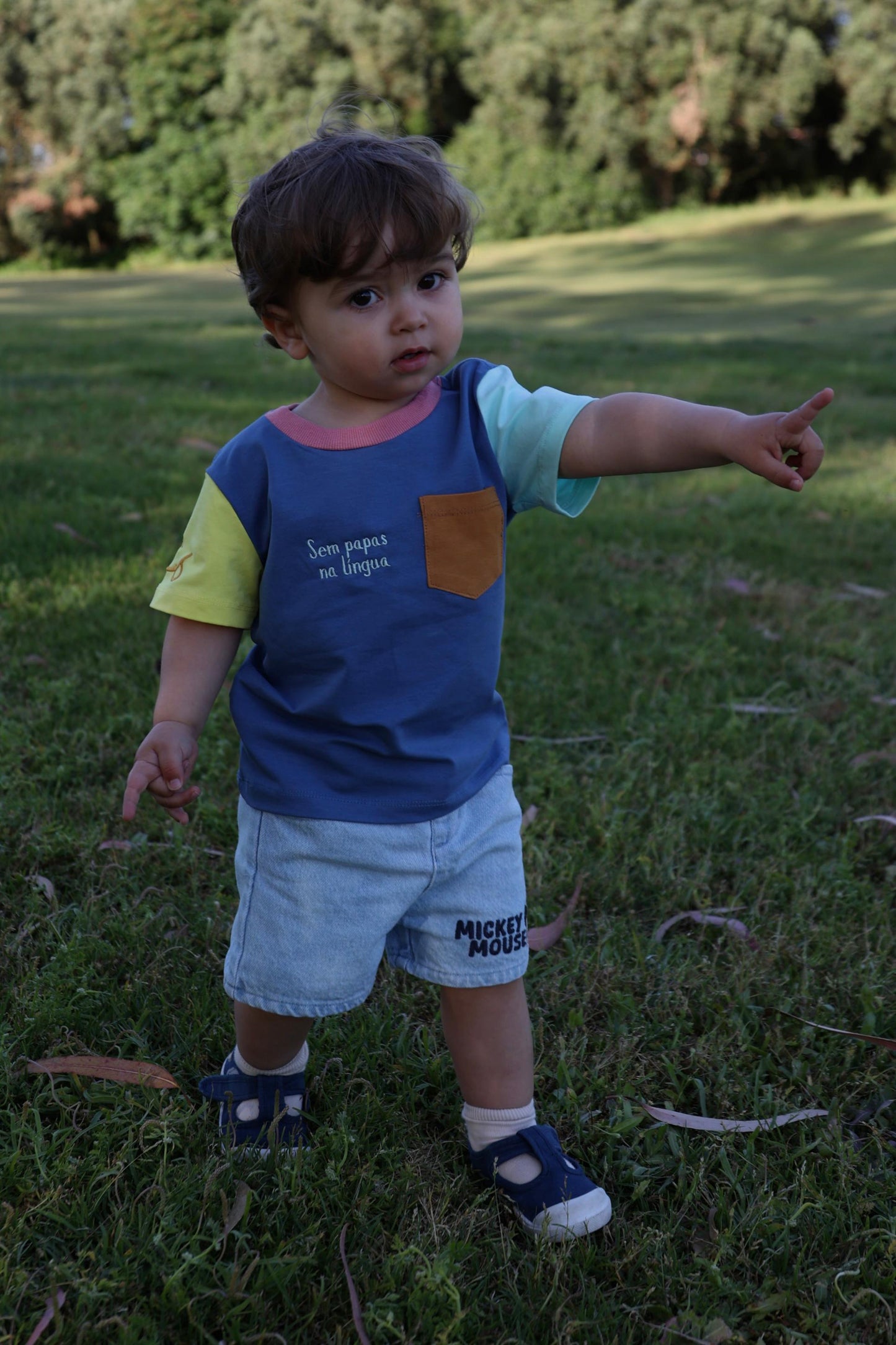 T-shirt Criança - Sem papas