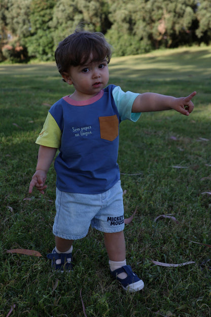 T-shirt Criança - Sem papas